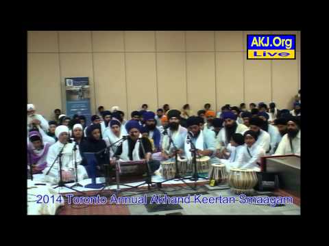 106 Toronto July 2014 Smaagam - Raensabaayee Keertan - B. Hussanjot Kaur Jee Portland