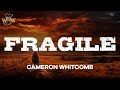 Cameron Whitcomb - fragile (Lyrics)