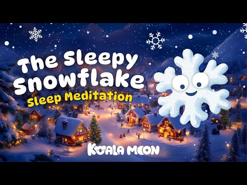 Calm Kids Sleep Meditation ❄️✨ The Sleepy Snowflake ❄️ Bedtime Stories for Kids 🌙 Koala Moon
