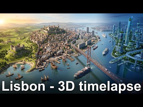 Lisbon: 3,000 Years of Evolution in 5 Minutes (3D Animation)