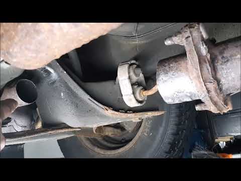 mazda tribute / ford escape 3.0 L, broken exhaust flex pipe, cheap easy fix .
