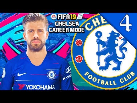 PIQUE, OBLAK SIGN! FIFA 19: CHELSEA CAREER MODE #4
