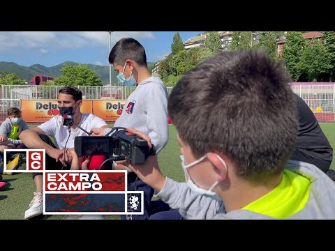 I bambini del Little Club James intervistano Goldaniga