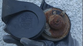 Mazda 626 Project - Horns and Hood Latch - MattHumanPizza