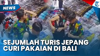 Parah! Diduga Sekelompok Turis Jepang Maling Baju di Toko Bali, Netizen Negeri Sakura Kecam Pelaku