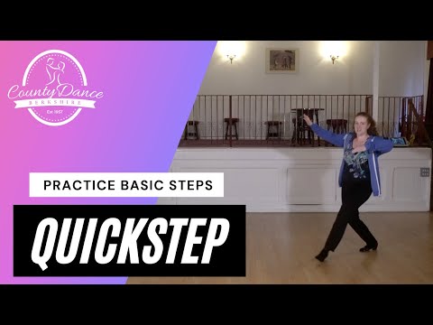Quickstep Solo Practice of Basic Steps