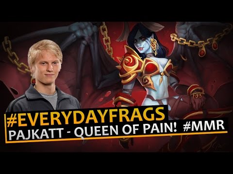 Pajkatt (Queen of Pain) - Gameplay Dota 2 MMR