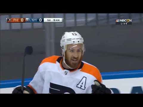 Kevin Hayes Goal - Flyers vs Islanders (RD:2/GM:6) (9/3/20)