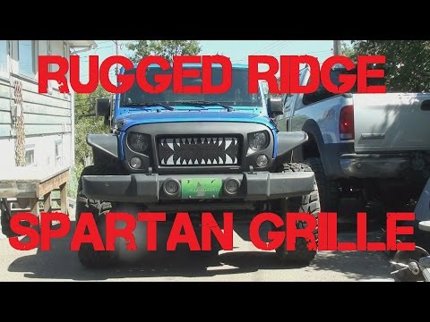 Rugged Ridge Spartan Grille Install