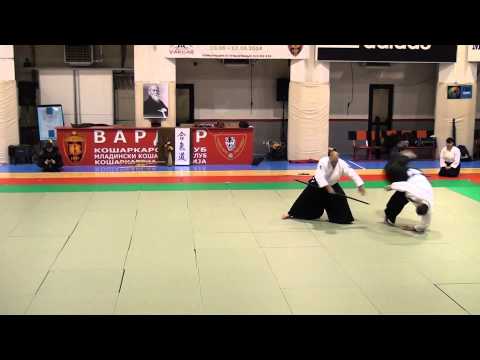 Ed Germanov sensei - embukai for 10 years Anniversary of Henbo Aikido Dojo - Skopje