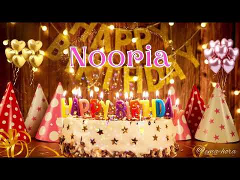 NOORIA Happy Birthday To you||Happy Birthday song NOORIA👩🎂