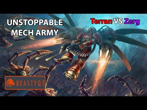 StarCraft 2: UNSTOPPABLE MECH PUSH!!