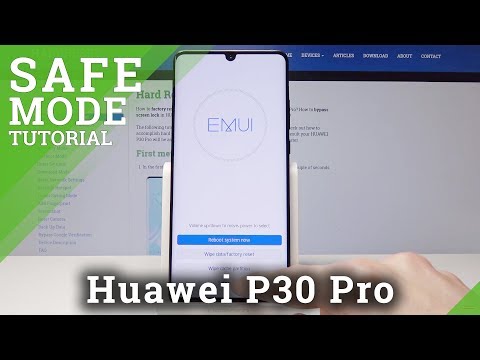 SAFE MODE HUAWEI P30 Pro - How to Enter & Exit Safe Mode