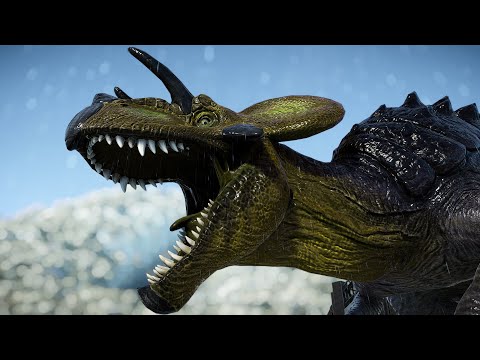 Ultimasaurus, Tyrannosaurus Rex, Indoraptor, Indominus Rex, Baryonyx 🌍 Jurassic World Evolution