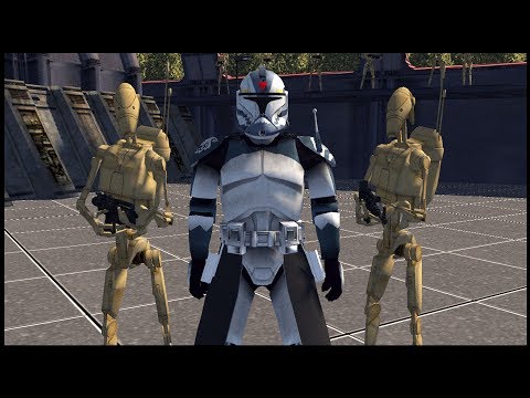 Commander Wolffe Held Captive! - Men of War: Star Wars Mod Battle Simulator