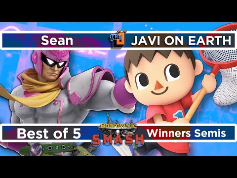 Boardwalk Smash #23 Winners Semis - Sean (Captain Falcon) vs. JAVI ON EARTH (Villager)