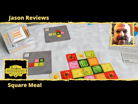 Jason's Board Game Diagnostics of Square Meal