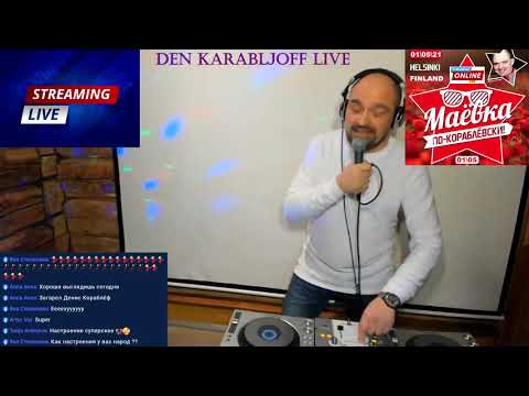 Den Karabljoff MaYoFka Live Dance Mix Mega Hits From Helsinki Finland Private Party 01 05 2021