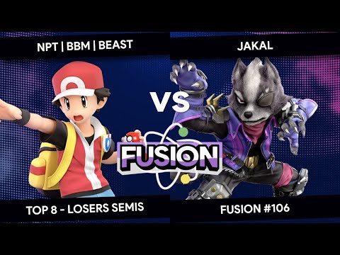 Fusion #106 - Beast (Pokemon Trainer) vs Jakal (Wolf) - Top 8 - Losers Semis