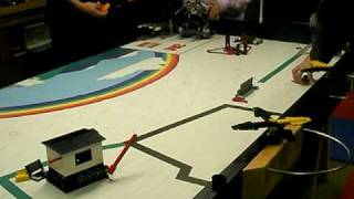 Ginnie & Philip 395, 9 seconds to spare - FLL First Lego League Climate Connections Robot Run