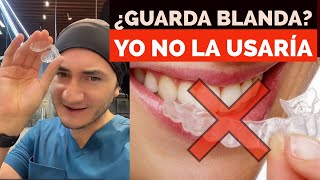 ¿Aprietas los dientes y te dieron una guarda blanda Yo no la usaría. #bruxismo