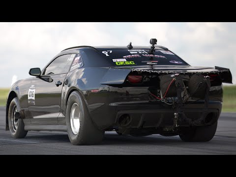 3,500hp Camaro BREAKS LOOSE @ 200mph!