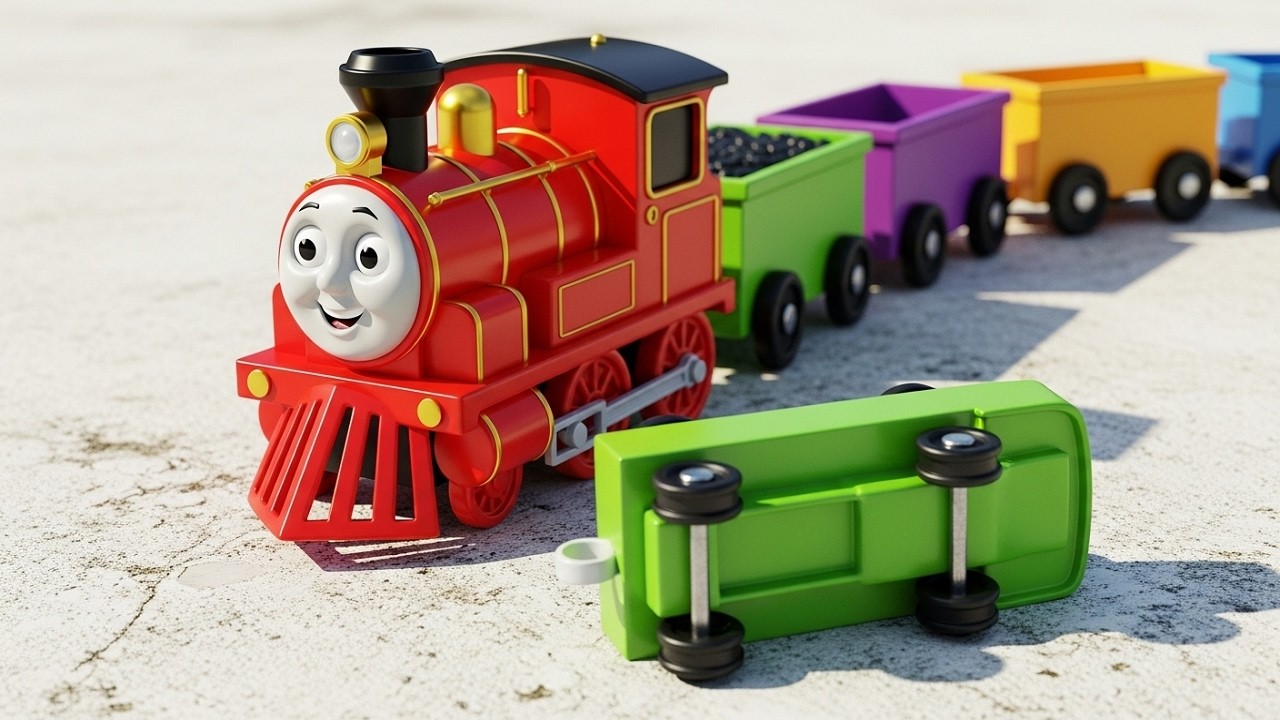 🚂 Wilson from Chuggington Joins Spiderman & Hulk in an Epic Adventure