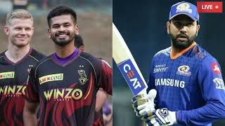 LIVE - IPL 2022 Live Score, KKR vs MI Live Cricket match highlights today