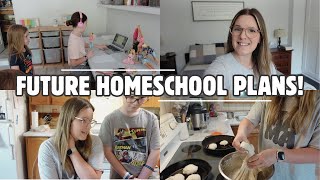 DAY IN THE LIFE OF A STAY AT HOME MOM! | HOMESCHOOL PLANNING & SUMMER ROUTINES