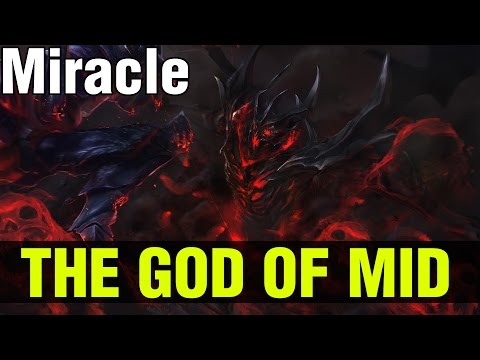 THE GOD OF MID - MIRACLE-  SHADOW FIEND - Dota 2
