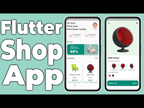 Flutter E commerce App | Flutter Furniture App | Flutter Shop App | Flutter App Development