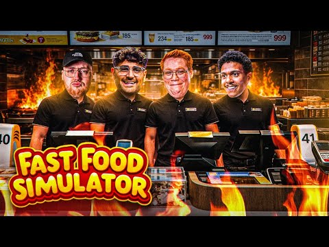WIR ERÖFFNEN UNSEREN ERSTEN BURGER LADEN!🍔 FAST FOOD SIMULATOR mit Zarbex, Gtime und Willy🔥
