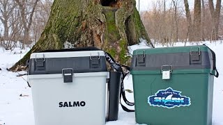 Зимние ящики ящик рыболовный salmo k