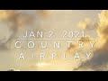 Billboard Top 60 Country Airplay Chart Jan 2 2021