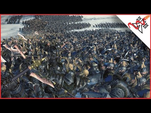 3120 CHOSEN WARRIORS vs 11700 MINERS - Total War: WARHAMMER Massive BATTLE