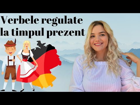 Germana pentru incepatori: Lectia 11 - Verbele regulate la timpul prezent +fraze uzuale