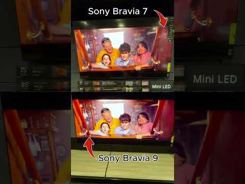 Sony Bravia 7 vs Sony Bravia 9