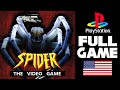 LONGPLAY 013 SPIDER THE VIDEO GAME PS1 NO FAILURE FULL GAME ALL EXITS