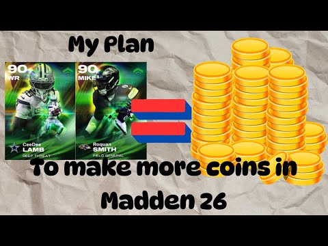 Madden 26 is where Making Coins is WAY TO EASY, No Money Spent Style