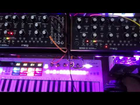 Setup rebuilt: Arturia keystep  Pro added