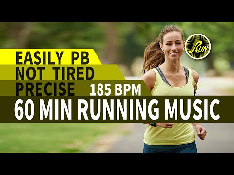 🍭Easily PB｜Not tired｜Precise 185 BPM｜60 MIN Running Music｜#56｜柒零夜跑