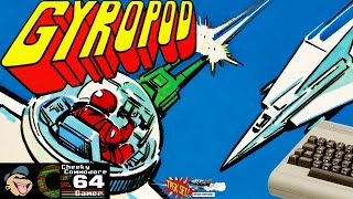 GYROPOD – Commodore 64 (1984) | Taskset's Sci-Fi Shooter Adventure
