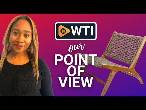 Decor Therapy London Light Oak Seagrass Weave Accent Chair - WTI product video review