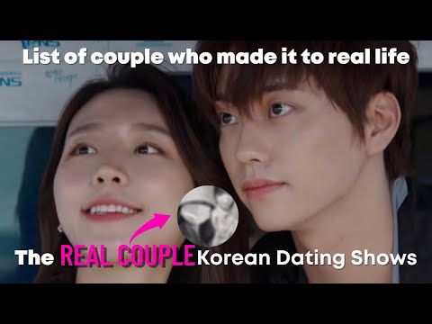 14 Couples from Korean Dating Shows Who Date in Real Life! 