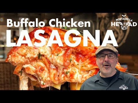 BEST BUFFALO CHICKEN LASAGNA | How to make lasagna