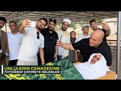 Ünlülerin Cenazesine Fotoğraf Çekmeye Gelenler -Skeç
