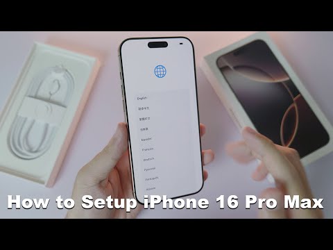 How to Setup iPhone 16 Pro / 16 Pro Max (Full Guide)
