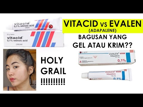 VITACID vs. ADAPALENE (EVALEN) REVIEW = the most effective, affordable acne medication! A purging...