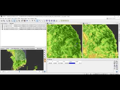 [SNAP] Sentinel 3 - LST_NDVI_pin비교