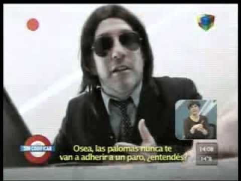 "Documentos Sin Codificar" escrachó al "Vendepaloma"